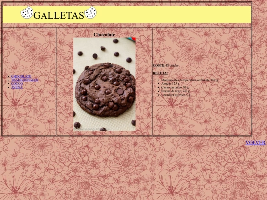 Pastelería0/galletas screenshot