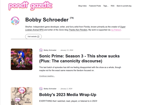 blog/authors/bobby/page/3 screenshot