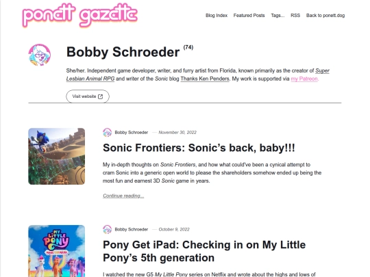 blog/authors/bobby/page/4 screenshot