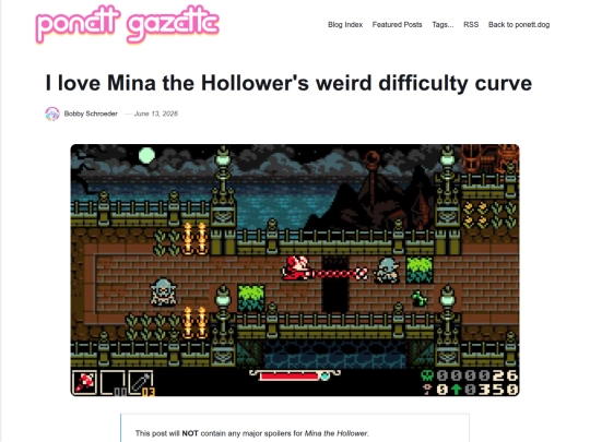 blog/mina-the-hollower screenshot