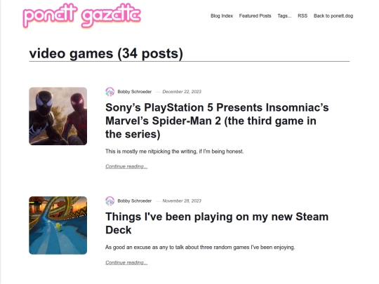 blog/tags/video-games/page/2 screenshot