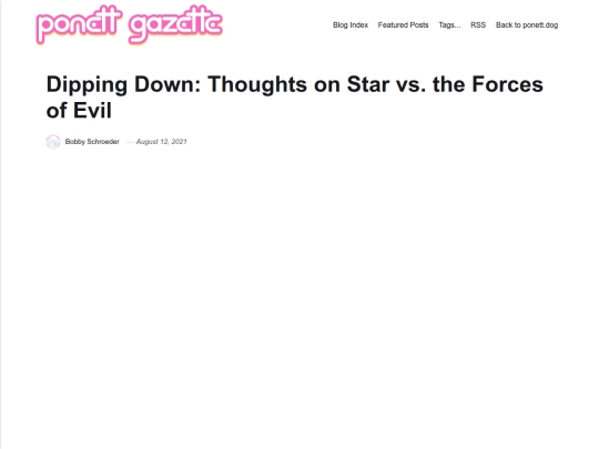 blog/thoughts-on-star-vs-the-forces-of-evil screenshot