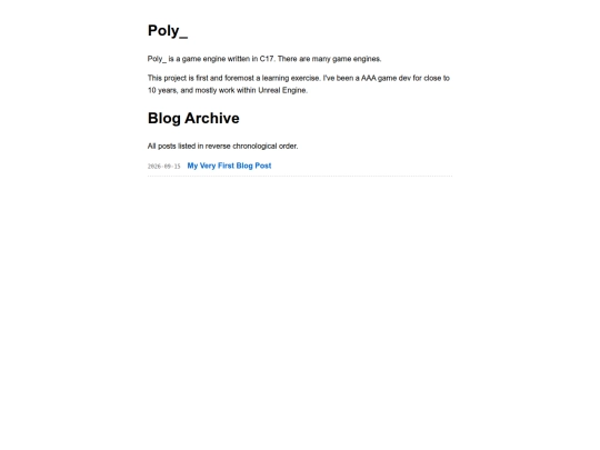 poly_ screenshot