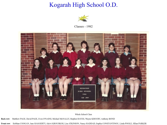 KHSOD-Classes-1982 screenshot