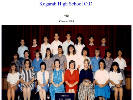 KHSOD-Classes-1988 screenshot