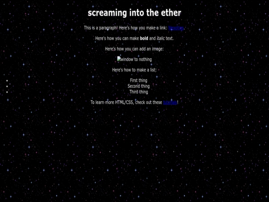 index screenshot