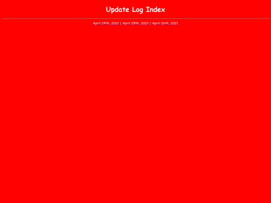log screenshot