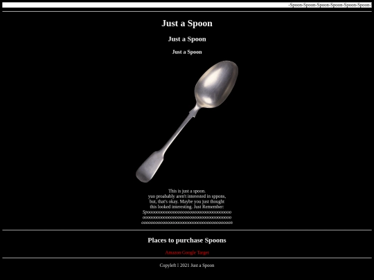 spoon/justaspoon screenshot