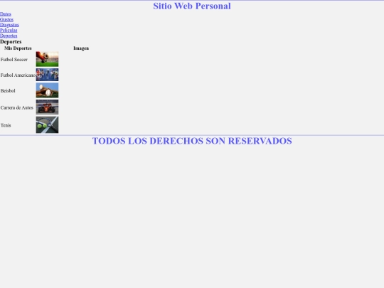 Deportes screenshot