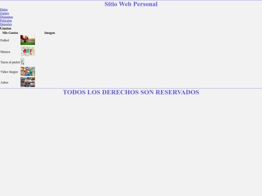 Gustos screenshot