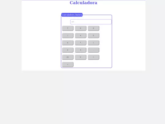 calculadora.java screenshot