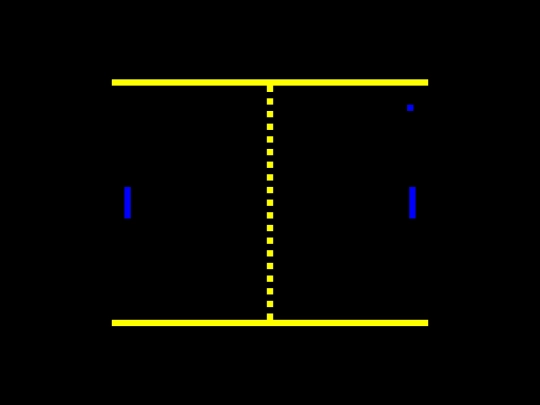pong screenshot