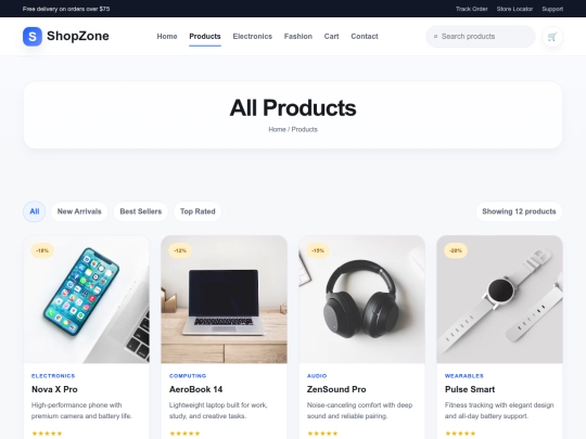 ravi/products screenshot