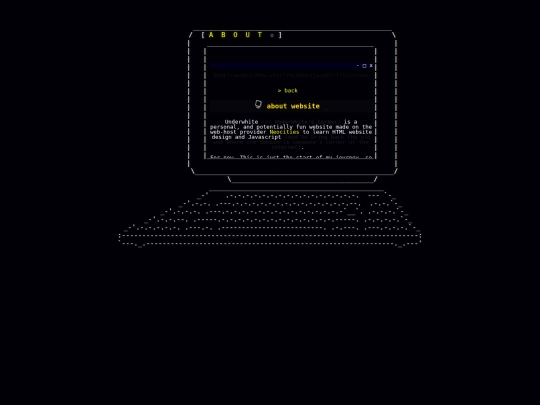 about-me screenshot