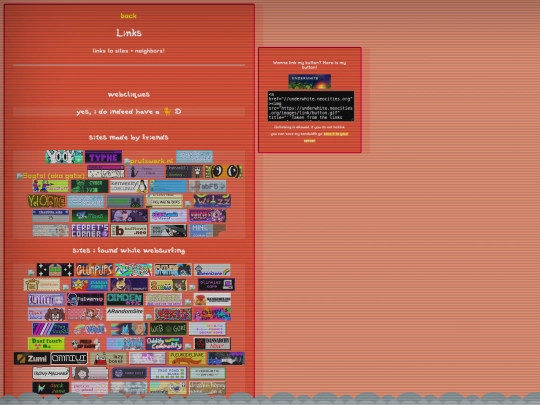 links screenshot