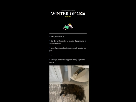 newsletter/winter2026 screenshot