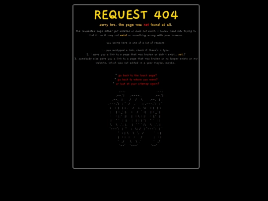 not_found screenshot