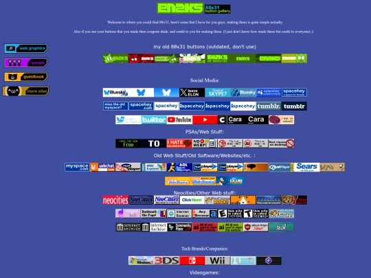 88x31 buttons screenshot