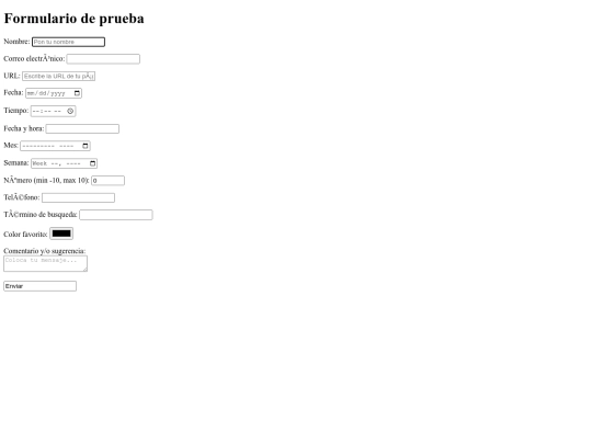 formulariomariana screenshot