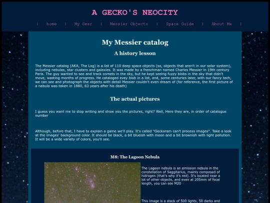 messier screenshot