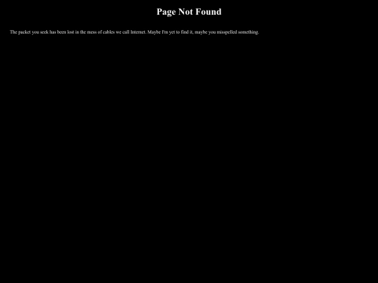 not_found screenshot