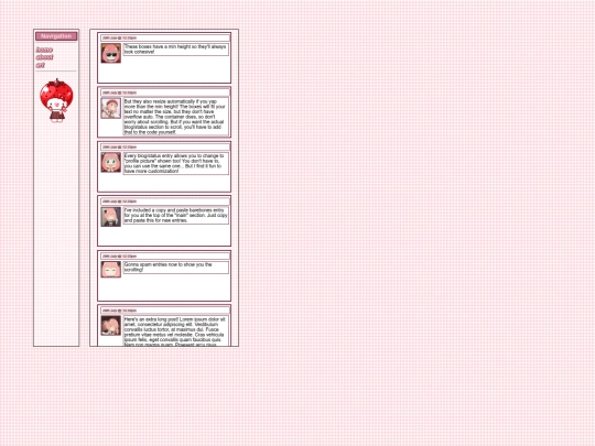 blog screenshot