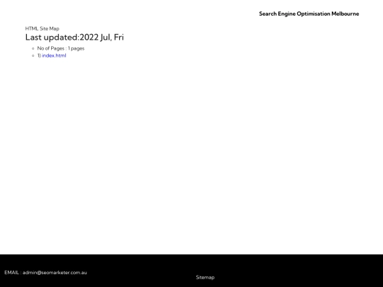 sitemap screenshot