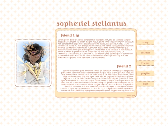 ocs/sophie/friends screenshot