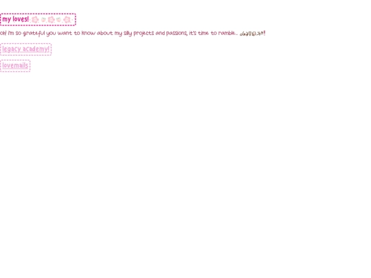 pages/aboutme/loves screenshot