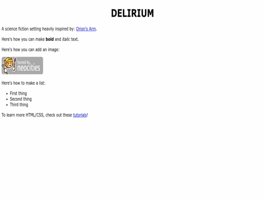 index screenshot
