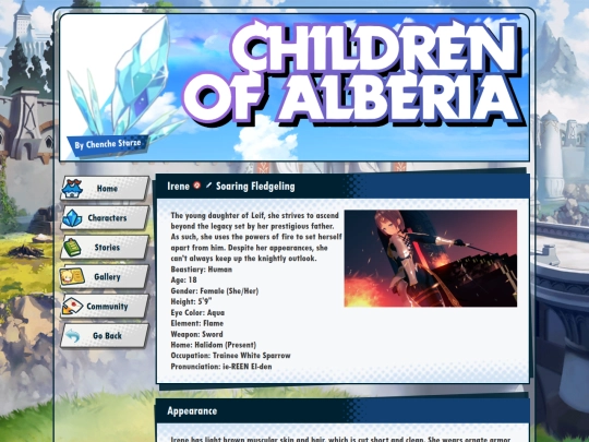 page_characters_irene screenshot