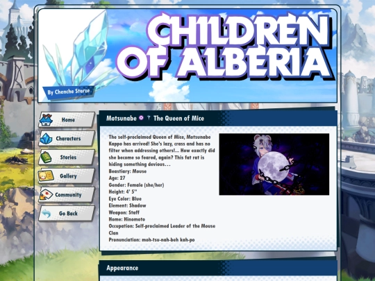 page_characters_motsunabe screenshot