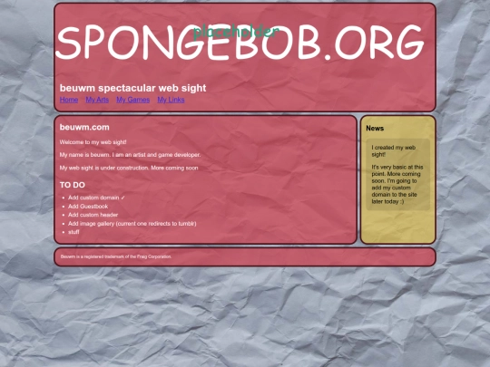 test screenshot