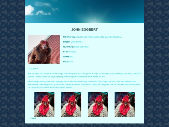 pets/coop/john screenshot