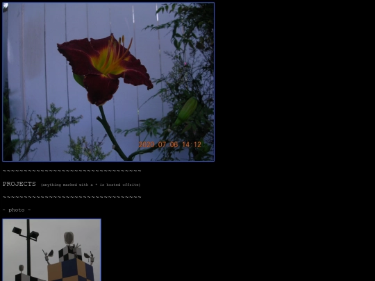projects screenshot