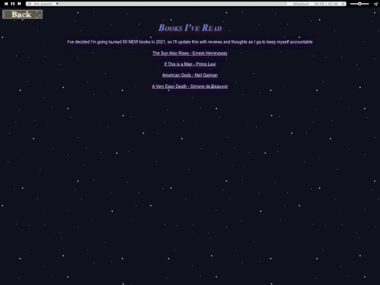 books screenshot