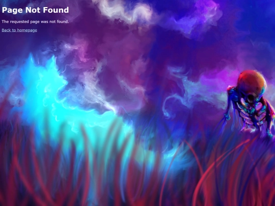 not_found screenshot