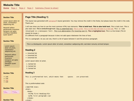 index screenshot