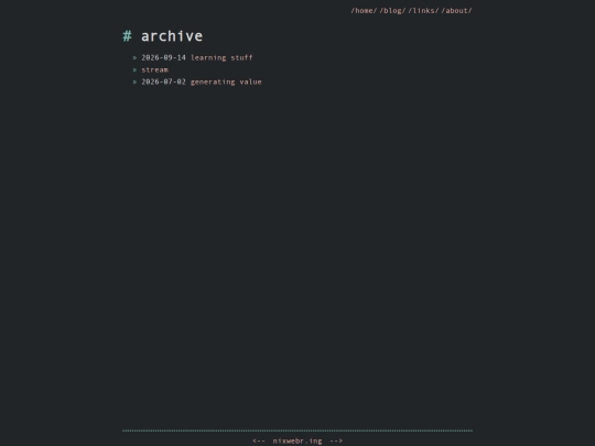 archive screenshot