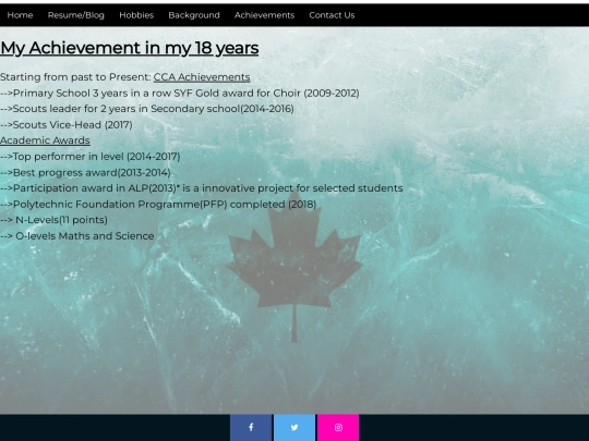 Achievements screenshot