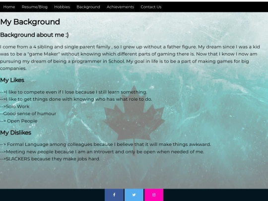 Background screenshot