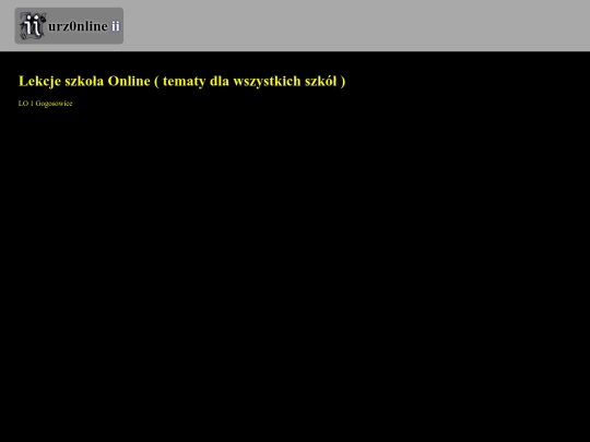 lekcje screenshot