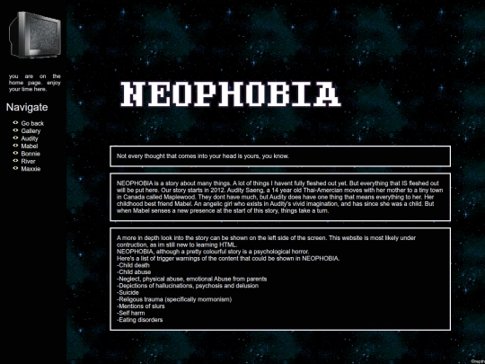 neophobia screenshot