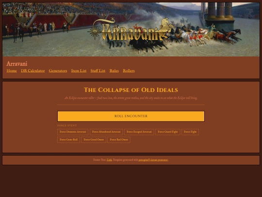 collapseoldidealsroller screenshot