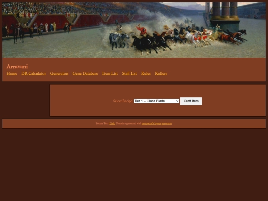 craftingroller screenshot