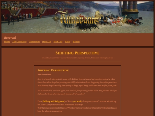 shiftingperspectiveroller screenshot