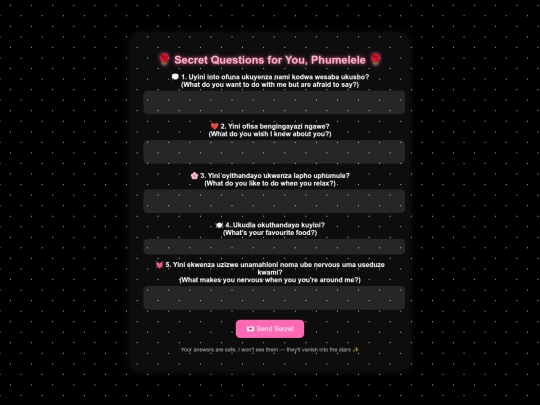 chaos/quizz screenshot