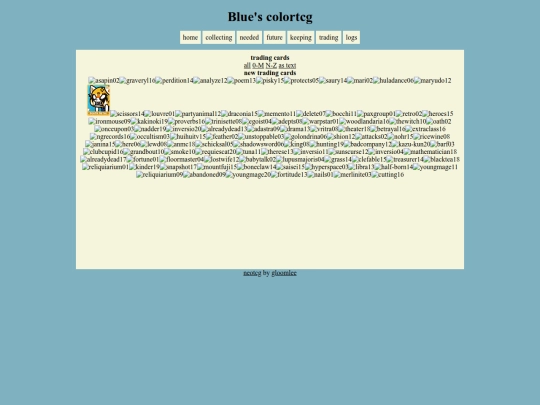 tradingcards screenshot