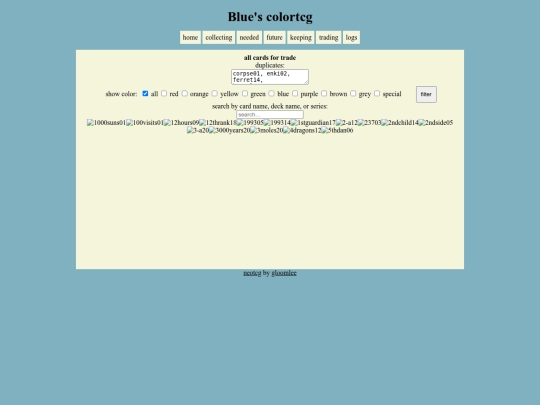 tradingcardsall screenshot