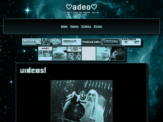 videos screenshot
